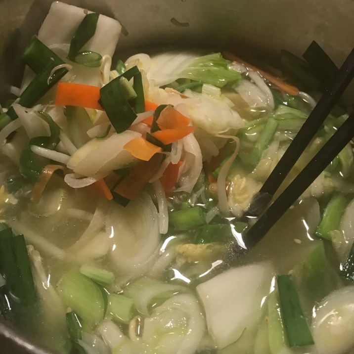 具たくさん 作り置き 野菜スープ